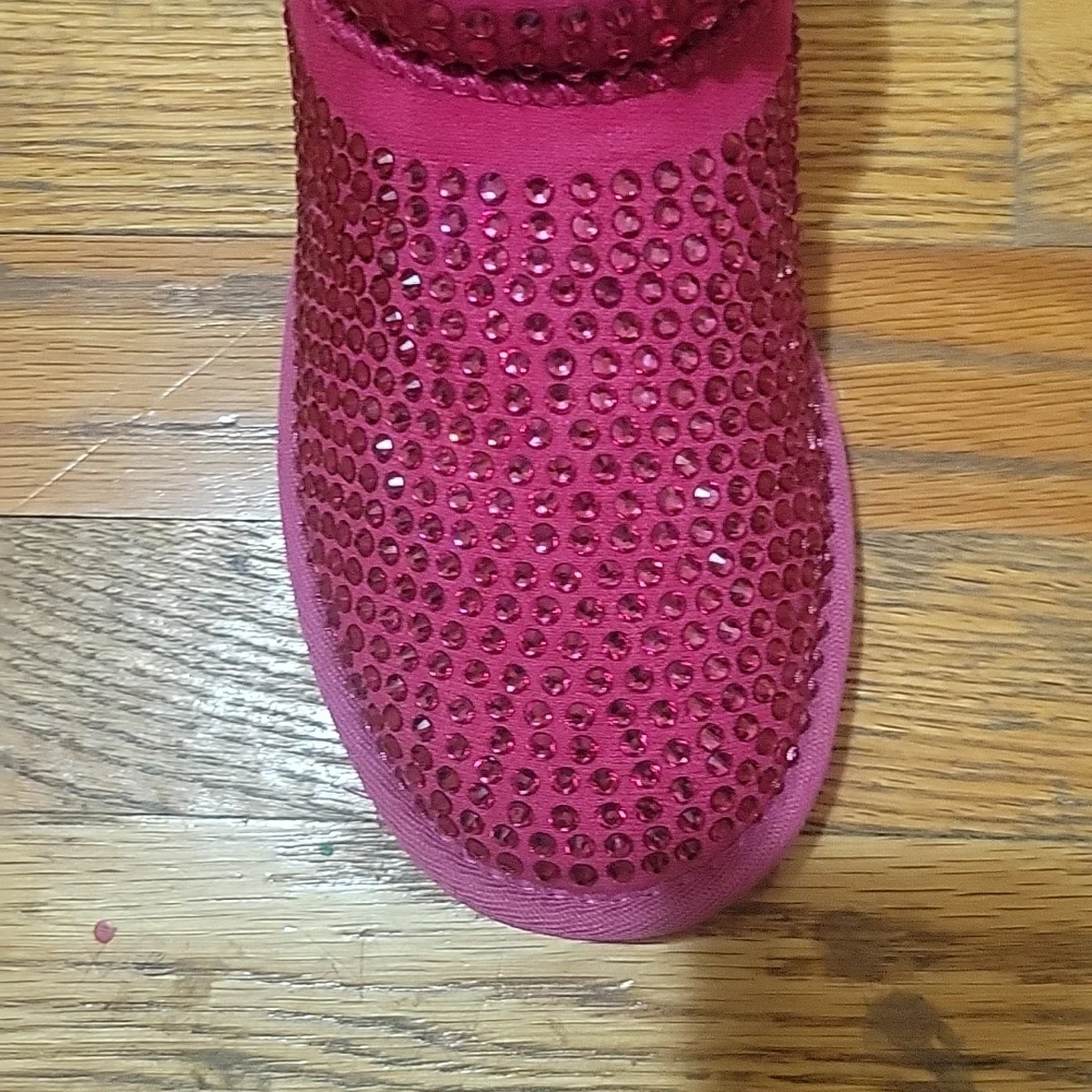 NEW Magenta Rhinestone boots - Picture 5 of 5